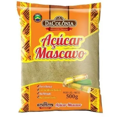 DACOLONIA AÇUCAR MASCAVO 500G