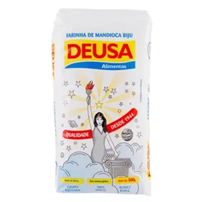 DEUSA FARINHA MANDIOCA BIJU NATURAL 500G