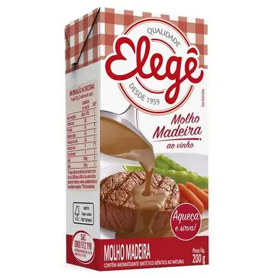 ELEGE MOLHO MADEIRA 200G