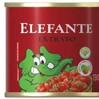 EXTRATO DE TOMATE ELEFANTE LATA 130G