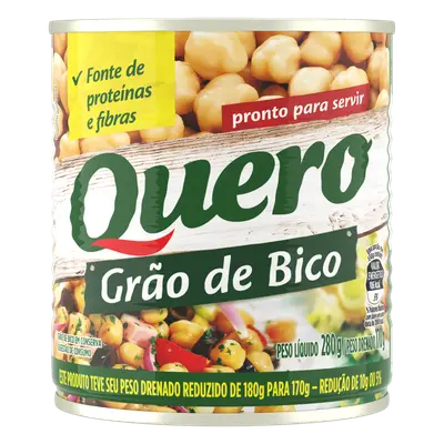 GRAO DE BICO QUERO LATA 170G
