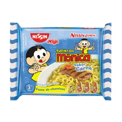 LAMEN TURMA DA MONICA CARNE SUAVE 80G