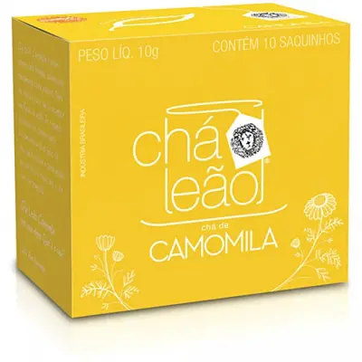 LEAO CHA CAMOMILA 16G 10 SACHETS