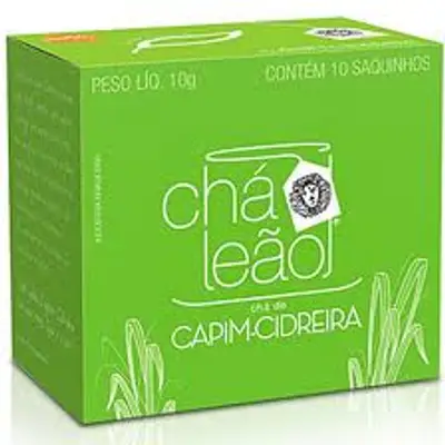 LEAO CHA CAPIM CIDREIRA 16G 10 SACHETS