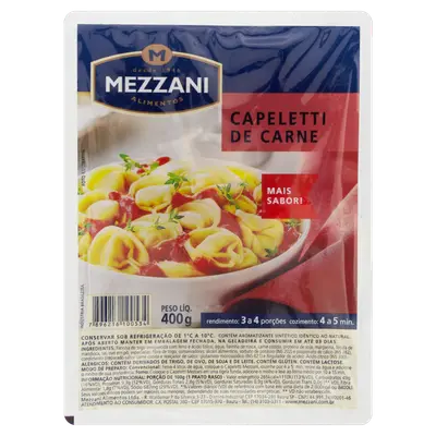 MEZZANI CAPELETTI CARNE 400G