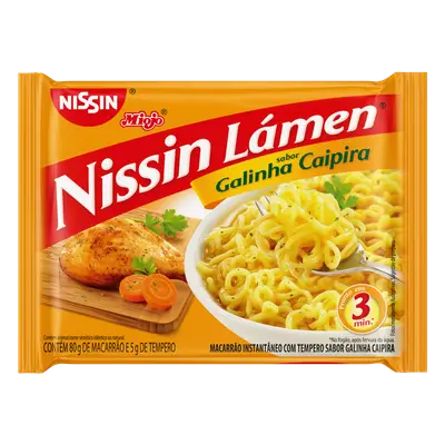 NISSIN LAMEN GALINHA CAIPIRA 80G