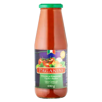 PAGANINI POLPA DE TOMATE COM MANJERICAO 690G