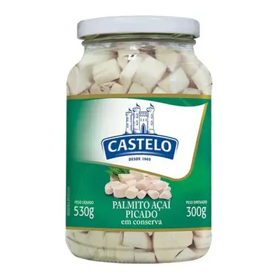 PALMITO  CASTELO AÇAI PICADO 300G