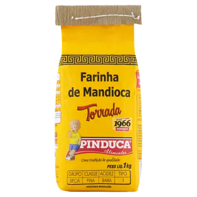 PINDUCA FARINHA DE MANDIOCA TORRADA 1KG