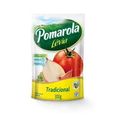 POMAROLA MOLHO TOMATE SACHET 300G