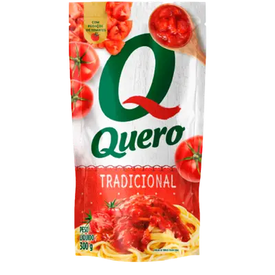 QUERO MOLHO TOMATE SACHET 240G