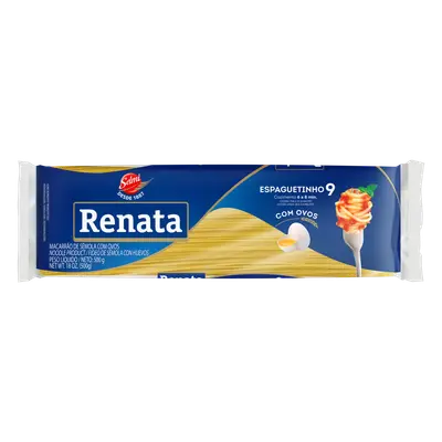 RENATA COM OVOS ESPAGUETINHO 9 500G