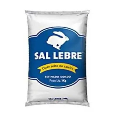 SAL LEBRE REFINADO 1KG