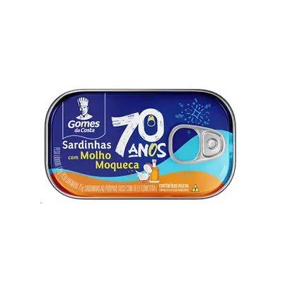 SARDINHA COM MOLHO DE MOQUECA 125G