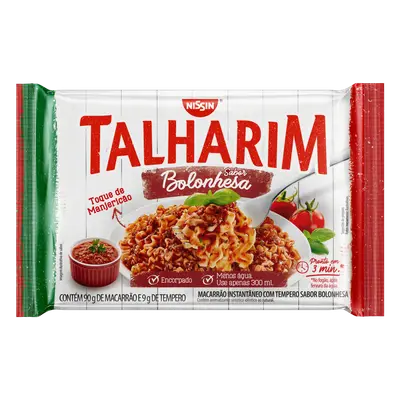 TALHARIM NISSIN BOLONHESA 90G