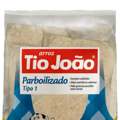 TIO JOAO ARROZ PARBOILIZADO TIPO 1 1KG
