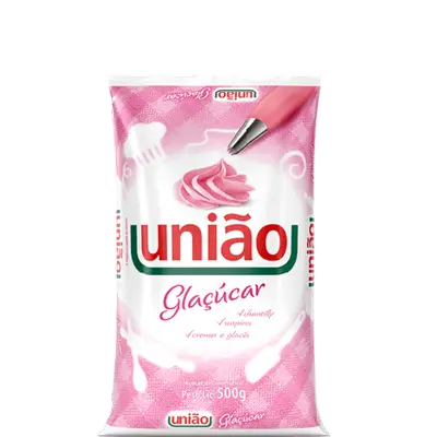 UNIAO AÇUCAR REFINADO CONFEITEIRO GLAÇUCAR 500G