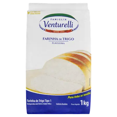 VENTURELLI FARINHA DE TRIGO TIPO1 1KG