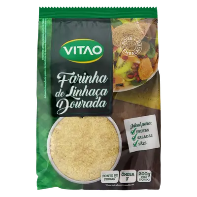 VITAO FARINHA DE LINHAÇA DOURADA 200G