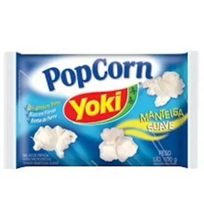 YOKI MILHO P/ PIPOCA DE MICRO-ONDAS MANTEIGA 100G