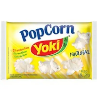 YOKI MILHO P/ PIPOCA DE MICRO-ONDAS NATURAL 100G