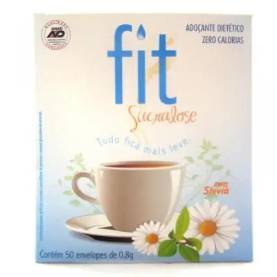 ADOÇANTE FIT SUCRALOSE VEGAN 50UN