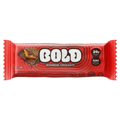 BOLD BARRA PROTEICA BOMBOM CROCANTE 21G