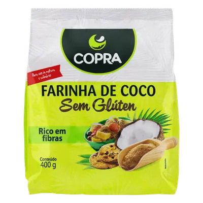 COPRA FARINHA DE COCO 400G
