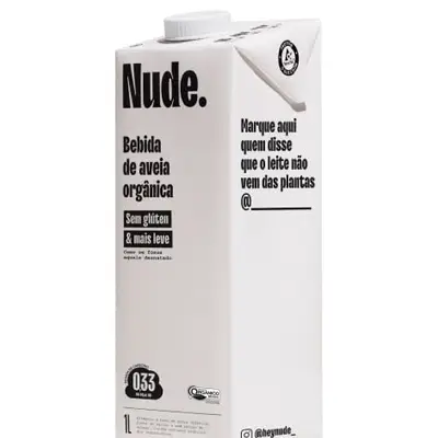 NUDE BEBIDA DE AVEIA ORGANICA 1L