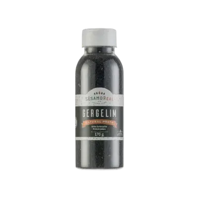 SESAMO REAL GERGELIM PRETO 170G