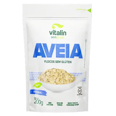 VITALIN AVEIA FLOCOS GROSSOS 200G