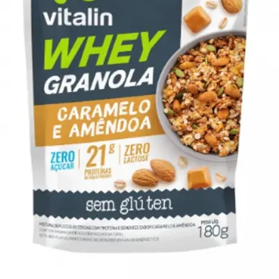VITALIN GRANOLA WHEY CARAMELO 180G