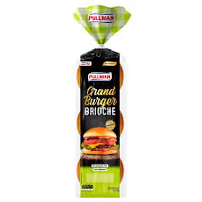 PULLMAN PAO DE HAMBURGUER BRIOCHE