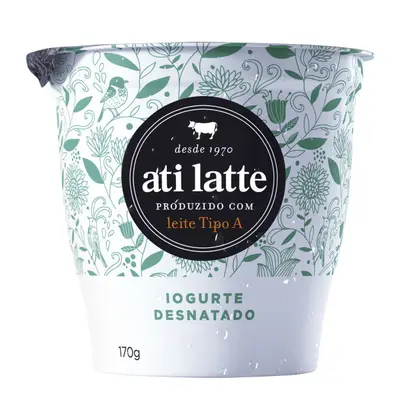 ATILATTE IOGURTE COPO DESNATADO 170G