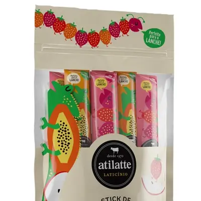 ATILATTE IOGURTE MORANGO-VITAMINA 448G