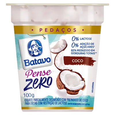 BATAVO B LACTEA PENSE ZERO PDC COCO 100G