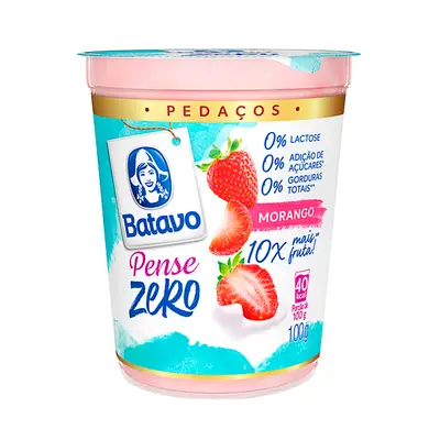 BATAVO B LACTEA PENSE ZERO PDC MORANGO 100G