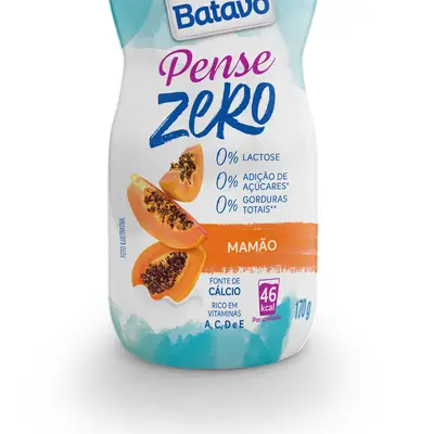 BATAVO BEBIDA LACTEA PENSE ZERO MAMAO 170G