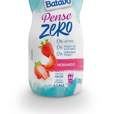 BATAVO BEBIDA LACTEA PENSE ZERO MORANGO 170G