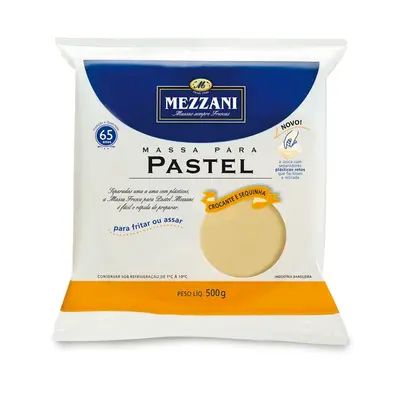 MASSA P/ PASTEL MEZZANI 500G CUMBUCA