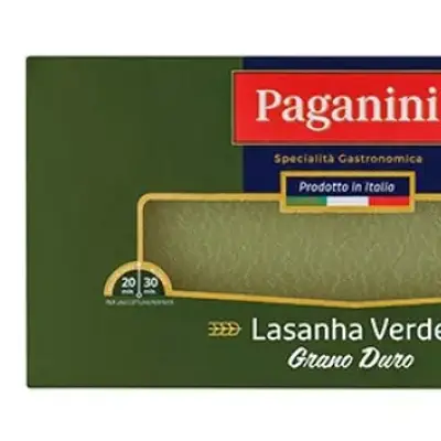 PAGANINI MASSA LASANHA VERDE 200G