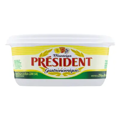 PRESIDENT MANTEIGA COM SAL POTE 200G