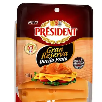 PRESIDENT QUEIJO FAT PRATO GRAN RESERVA 130G