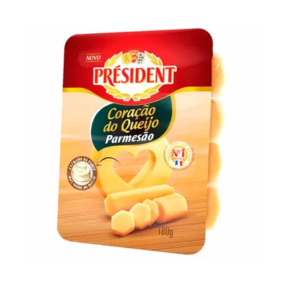 PRESIDENT QUEIJO PARMESAO CILINDRO 180G