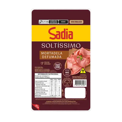 SADIA FRIOS MORTADELA DEFUMADA FATIADA SD 200G