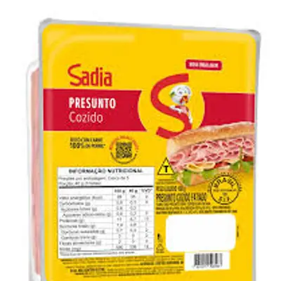 SADIA FRIOS PRESUNTO COZIDO FATIADO 180G