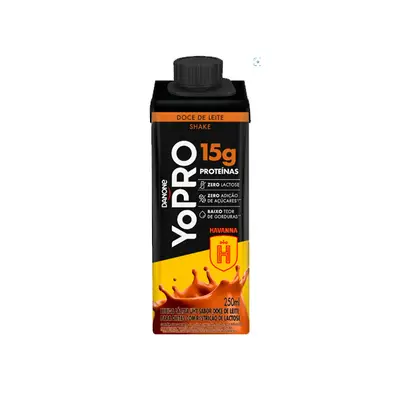 YOPRO BEBIDA LACTEA 15G DOCE DE LEITE 250ML