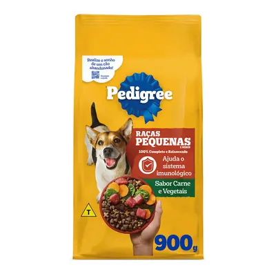 RAÇAO PEDIGREE ADULTO RAÇAS PEQ 900G