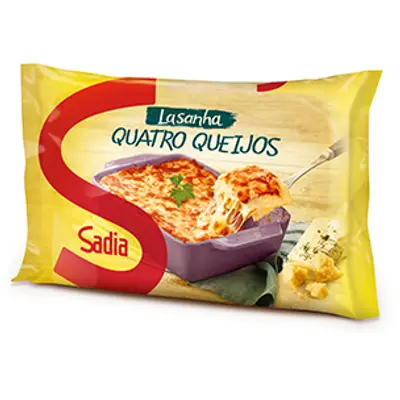 SADIA LASANHA 4 QUEIJOS 600G