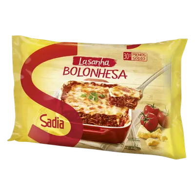 SADIA LASANHA BOLONHESA 600G